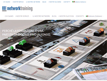 Tablet Screenshot of networktraining.it